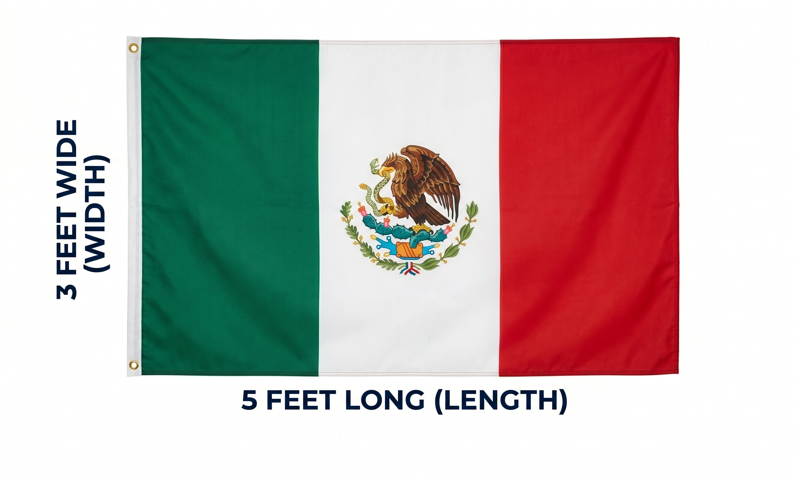 Mexico Soccer Fan Flag – 2026 World Cup Edition