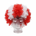 England fan wig red and white